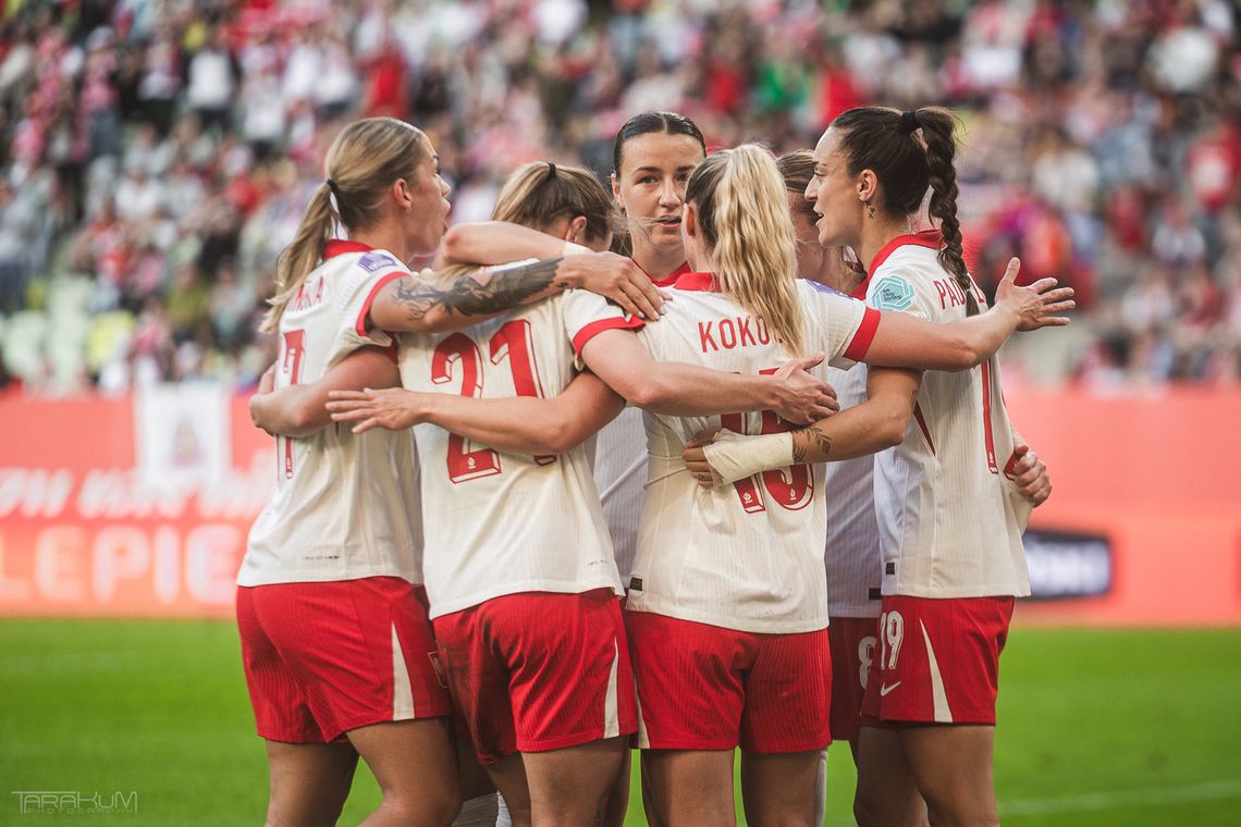 mecz Polska - Rumunia Ligi Narodów UEFA kobiet w Gdańsku