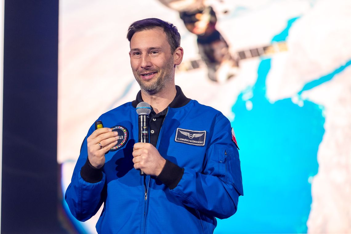 Polska sięga gwiazd: Sławosz Uznański-Wiśniewski spotkał się ze studentami na Politechnice Gdańskiej