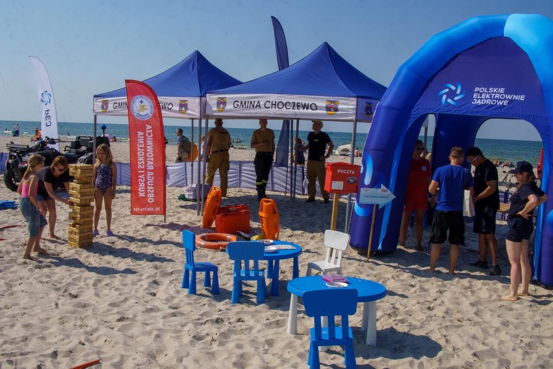 Polskie Elektrownie Jądrowe przygotowały plażę bezpiecznej energii w Słajszewie