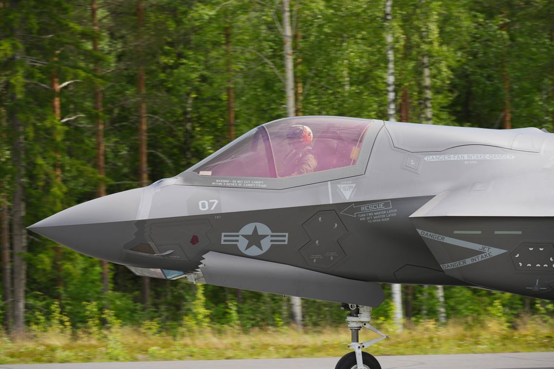 Polskie F-35 wylądowały w Gdańsku. W piątek pojawią się nad Westerplatte!