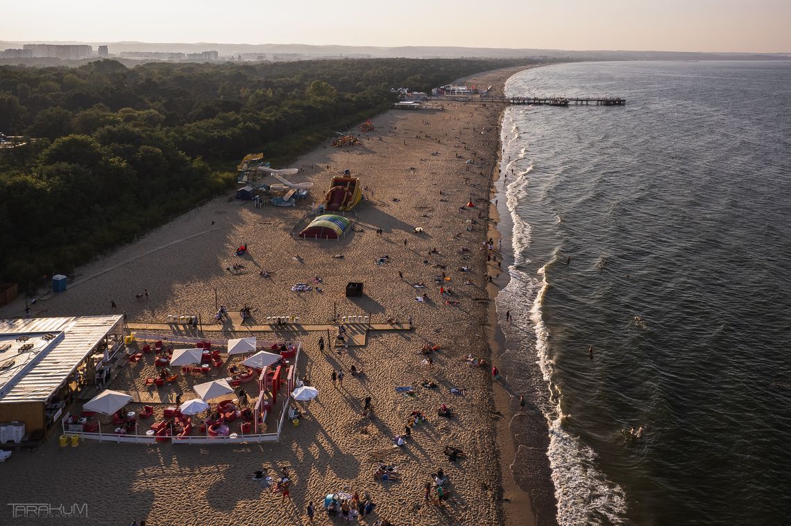 plaża w Gdańsku-Brzeźnie