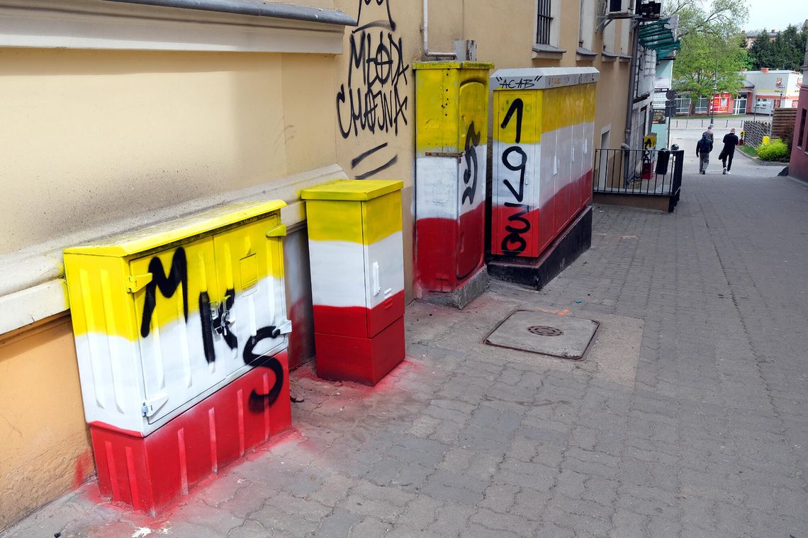 Chojnice walczą z grafficiarzami. Burmistrz: „Będziemy łapać wszystkich”