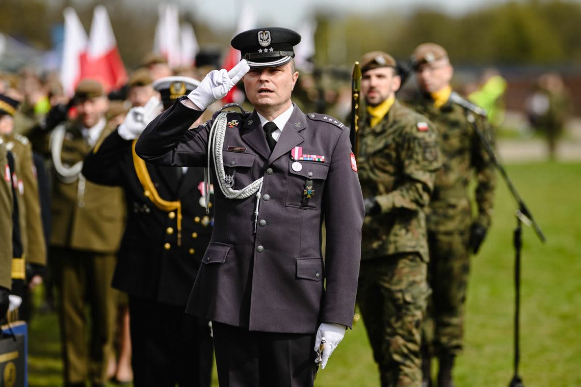 Pomorscy terytorialsi świętowali 8. urodziny na terenie malborskiego zamku