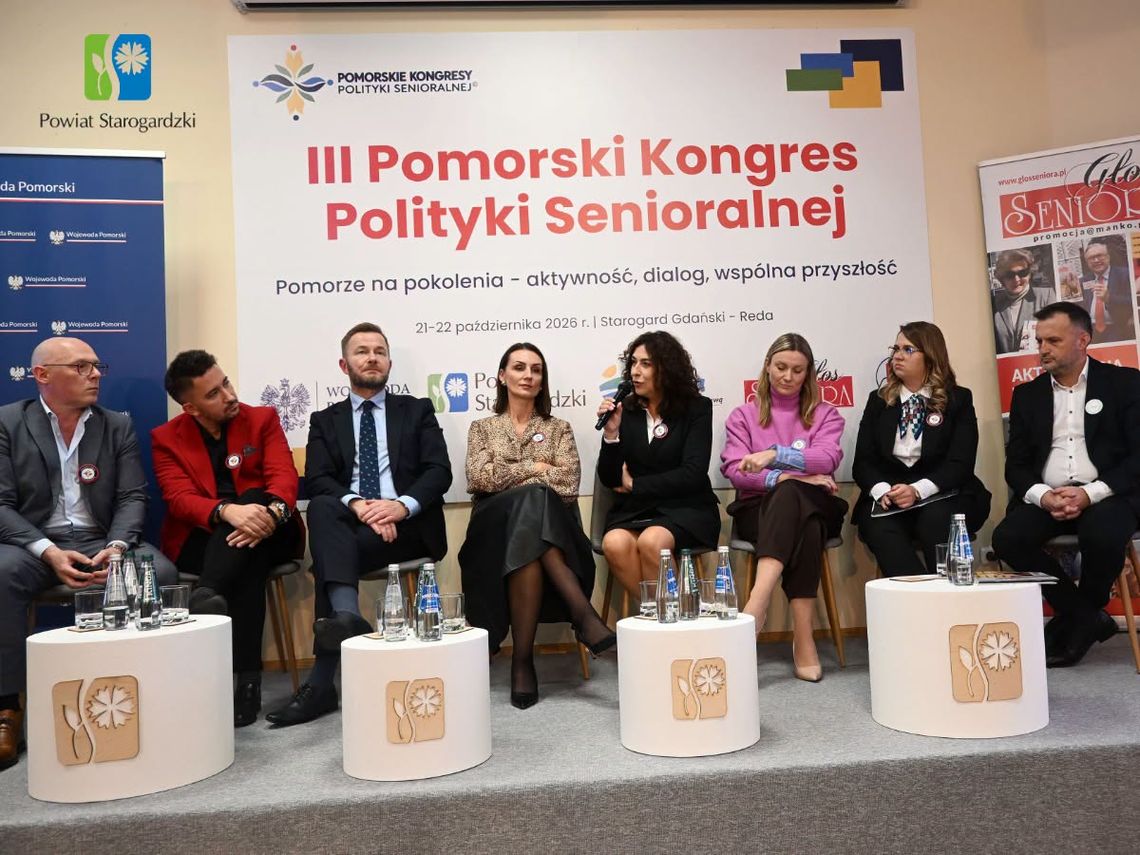 Pomorski Kongres Polityki Senioralnej - polityka senioralna inwestycją w przyszłość nas wszystkich
