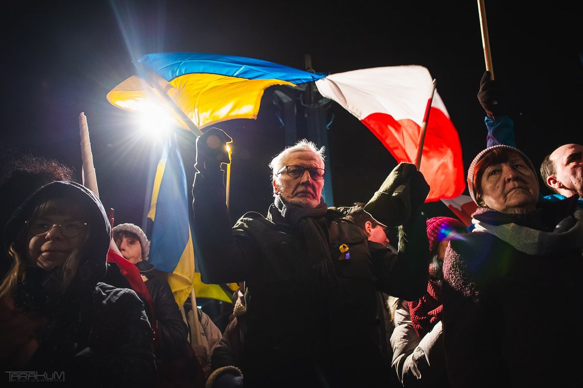 Pomorze solidarne z Ukrainą. Wiece, przemarsze i koncerty w rocznicę napaści Rosji 