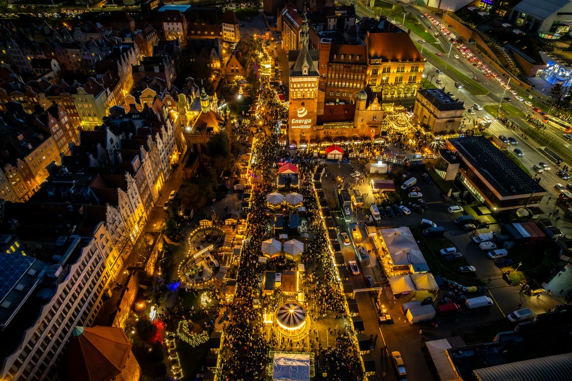Ponad 1,3 mln gości z całego świata. Jarmark Bożonarodzeniowy w Gdańsku w liczbach Ponad 1,3 mln gości z całego świata. Jarmark Bożonarodzeniowy w Gdańsku w liczbach