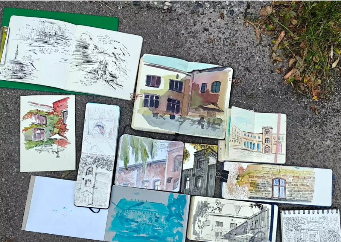 Ponad 100 artystów z 20 krajów szkicowało Gdańsk! Swoje prace zaprezentowali w Polsat Plus Arenie Gdańsk