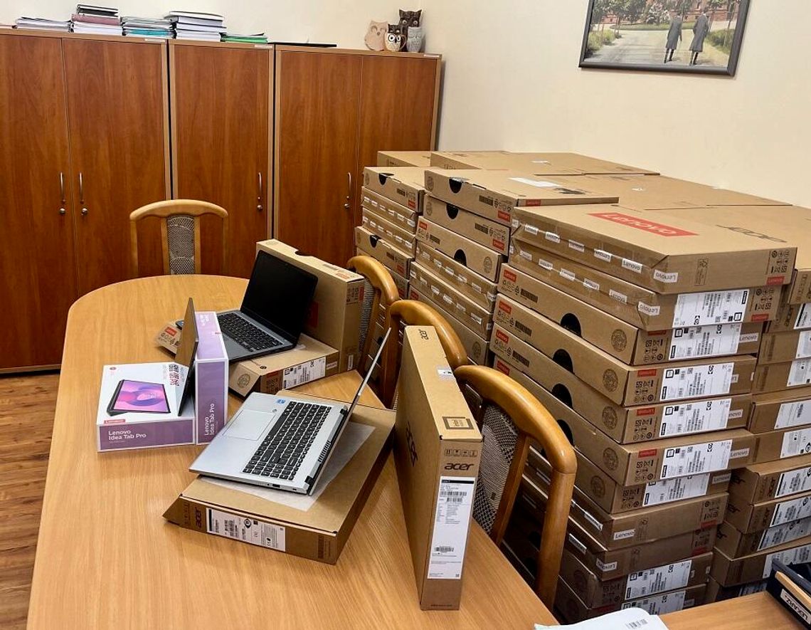 sprzęt komputerowy dla szkół w powiecie kościerskim