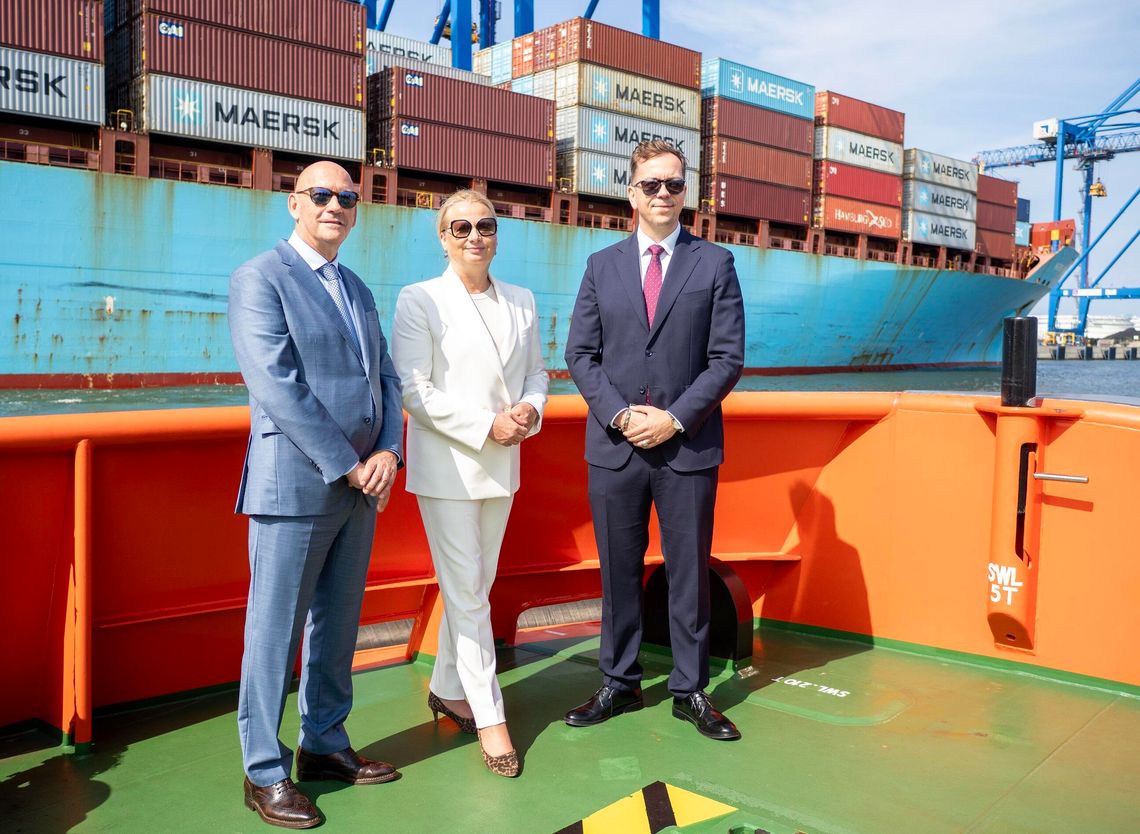 podpisanie umowy najmu terenu Deepwater, Port Gdańsk, Gdańsk 2026
