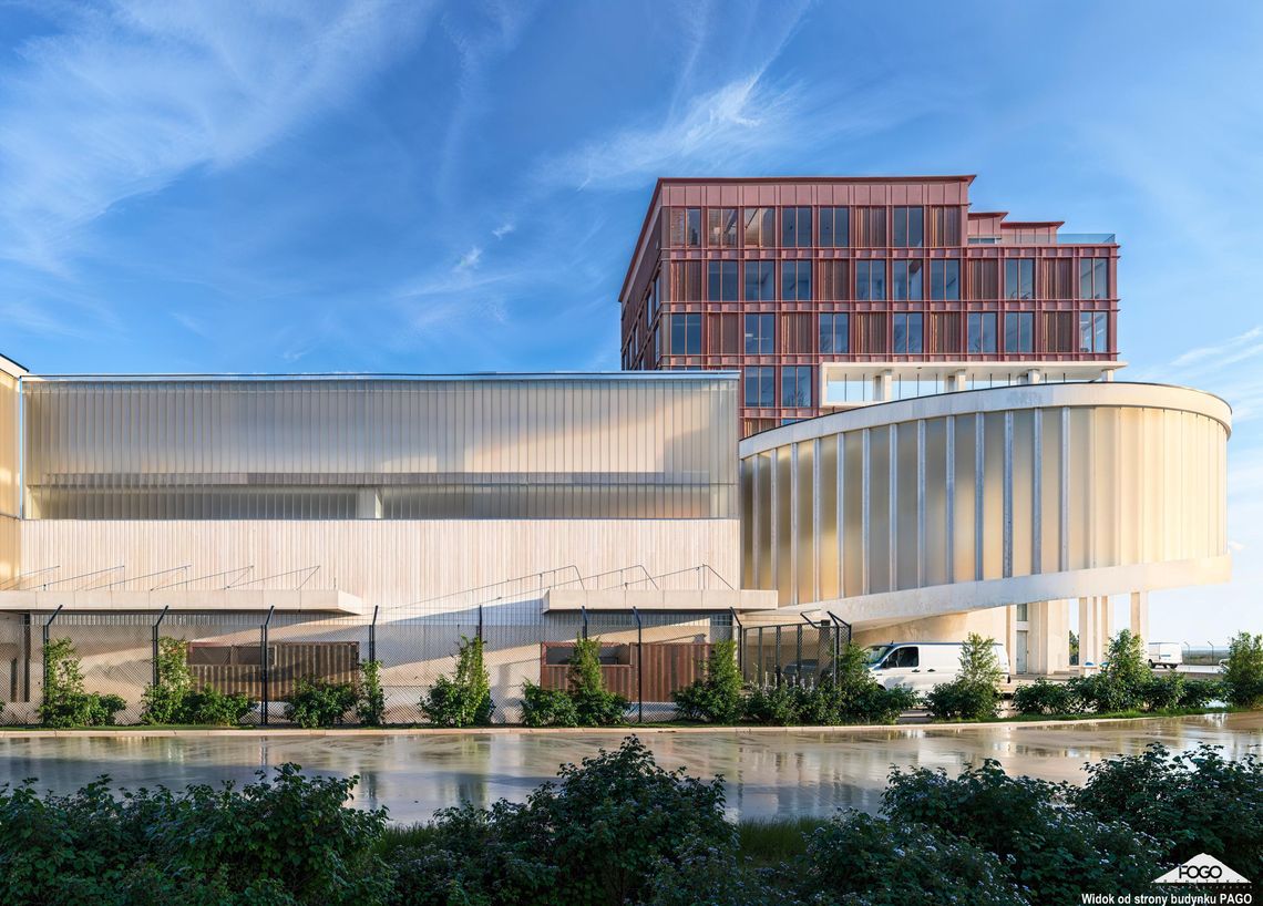 Port Gdańsk zyska nowoczesne centrum kontroli granicznej Zintegrowany Punkt Kontroli Granicznej w Porcie Gdańsk, wizualizacja