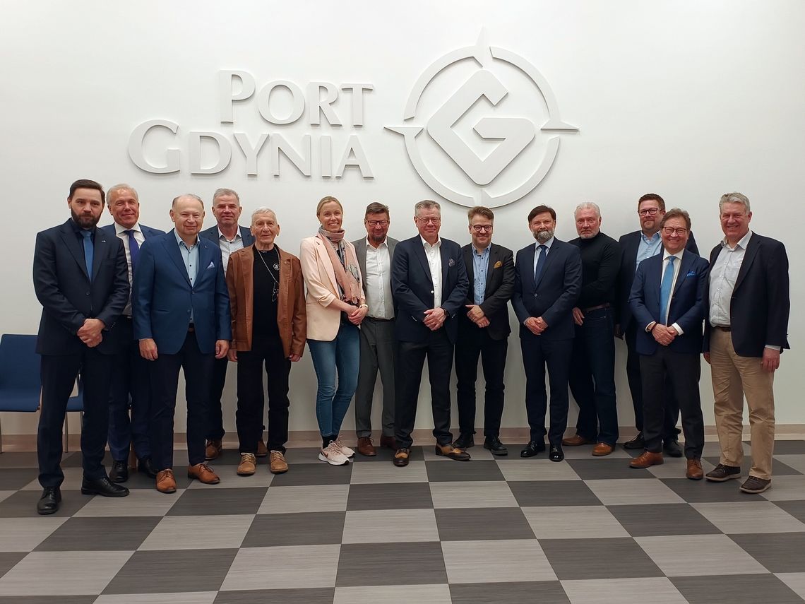 wizyta delegacji Portu Turku w Porcie Gdynia