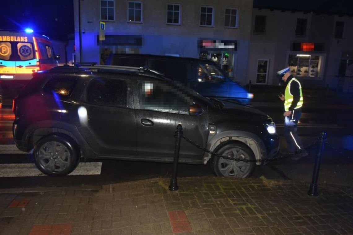 Potrącenie 15-latka na przejściu dla pieszych w Luzinie. Chłopiec trafił do szpitala wypadek