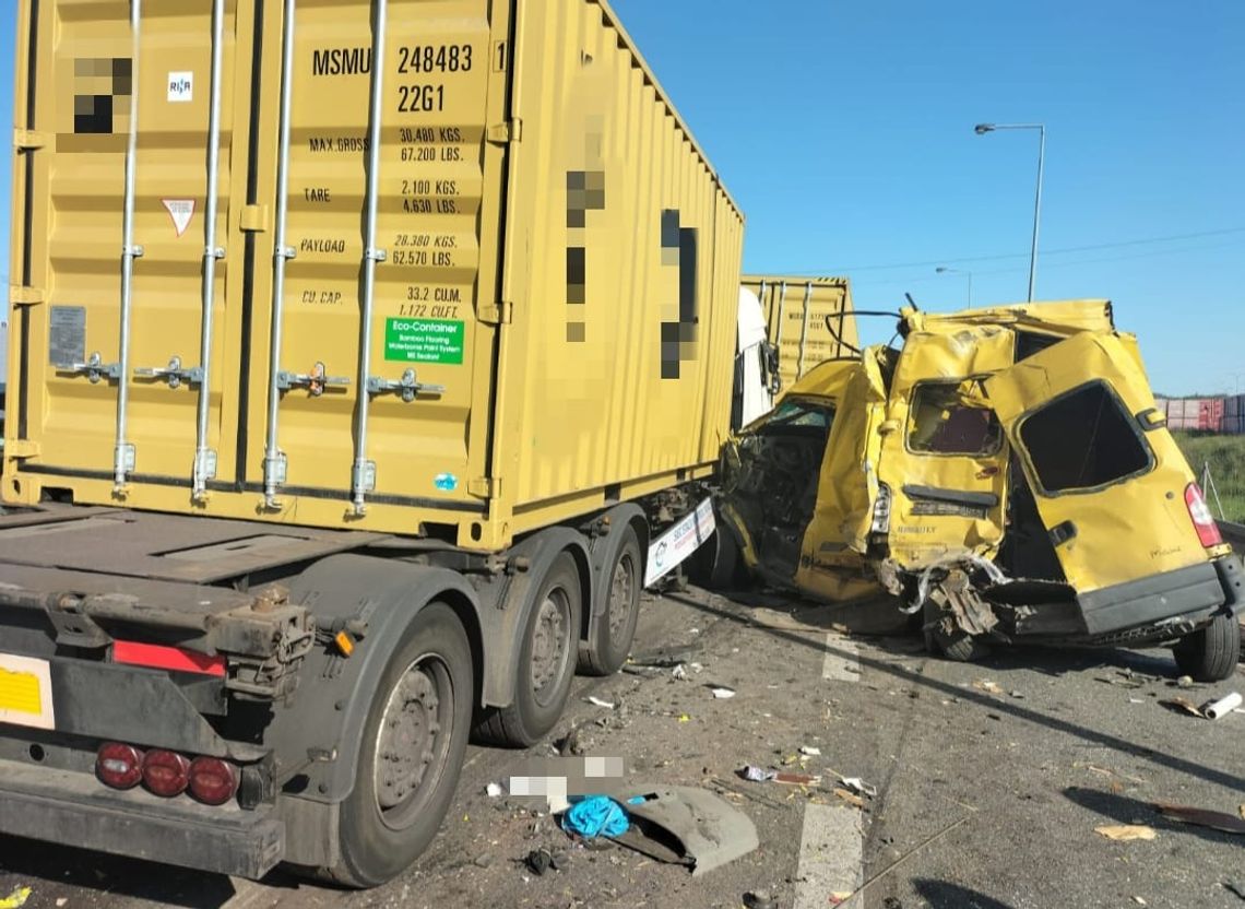 Poważny wypadek na obwodnicy 