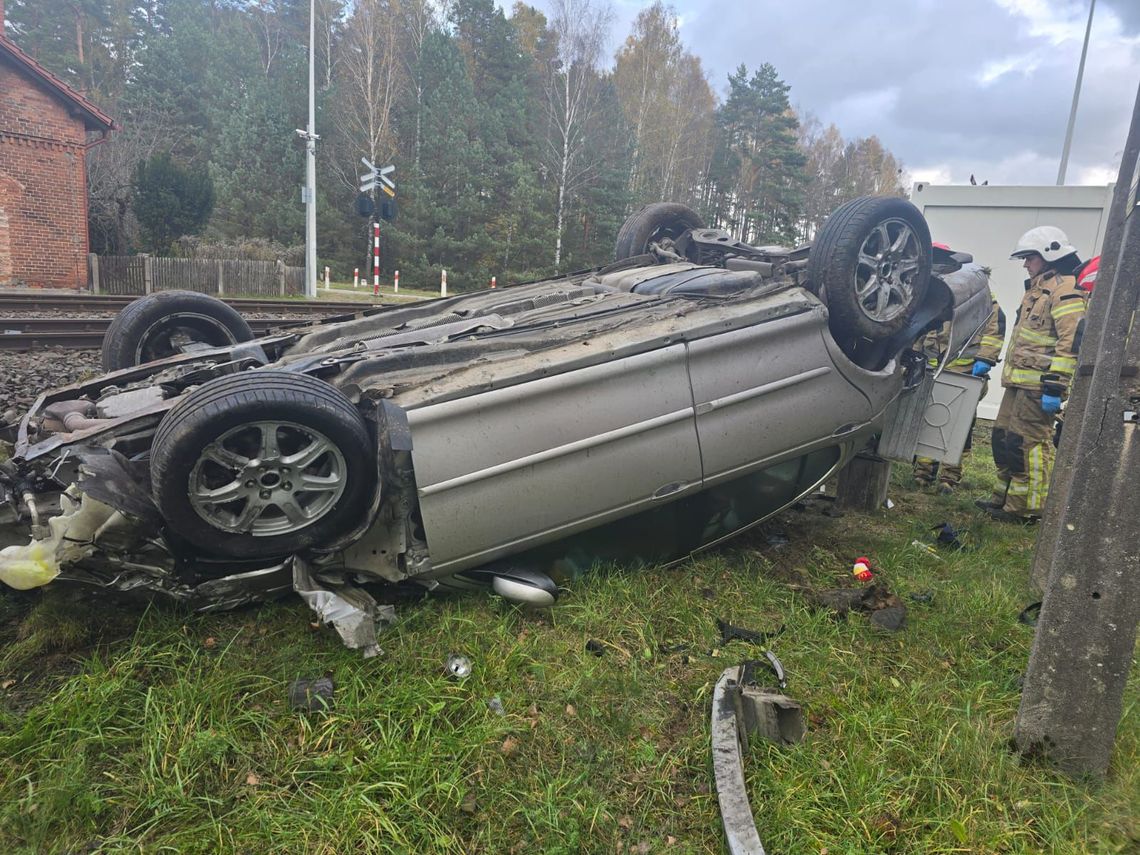 Chojnice: Samochód zderzył się z pociągiem! Kierowca był pod wpływem amfetaminy Chojnice: Samochód zderzył się z pociągiem! Kierowca był pod wpływem amfetaminy