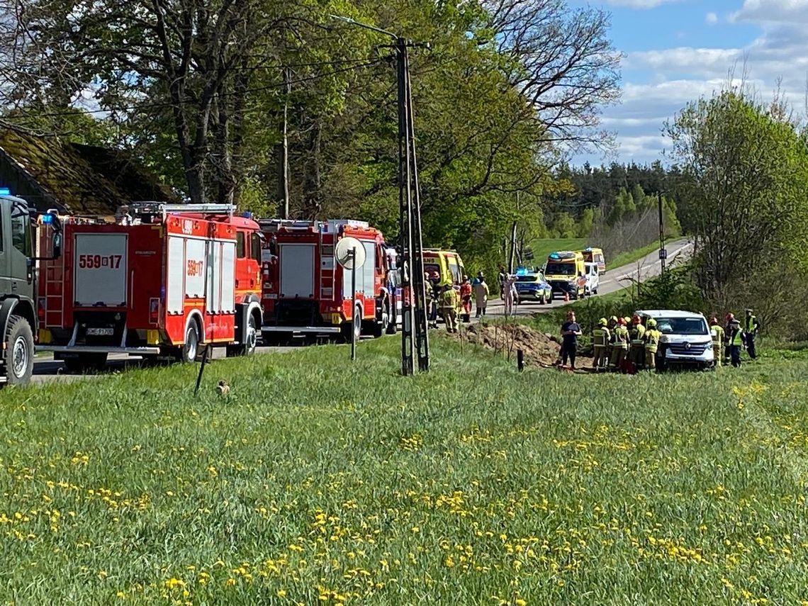 wypadek w Niepoczołowicach, szesć osób rannych