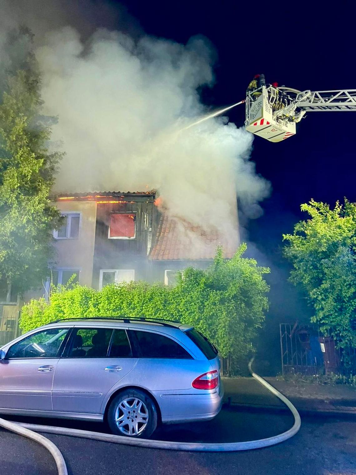Pożar domu w Malborku. Nie żyje mężczyżna!