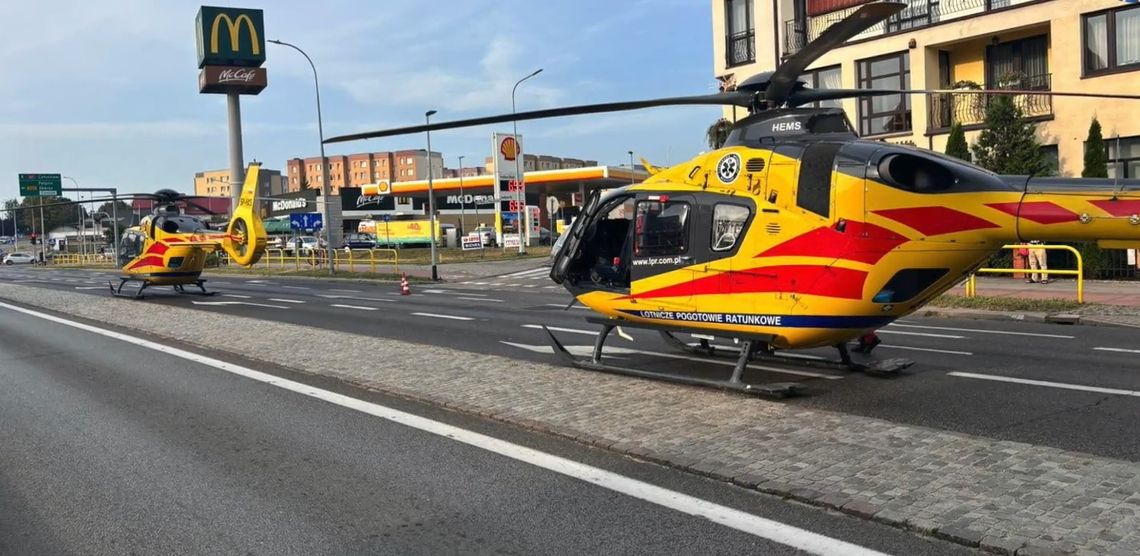 Pożar w kamienicy w Starogardzie Gdańskim. Dwoje dzieci trafiło do szpitala