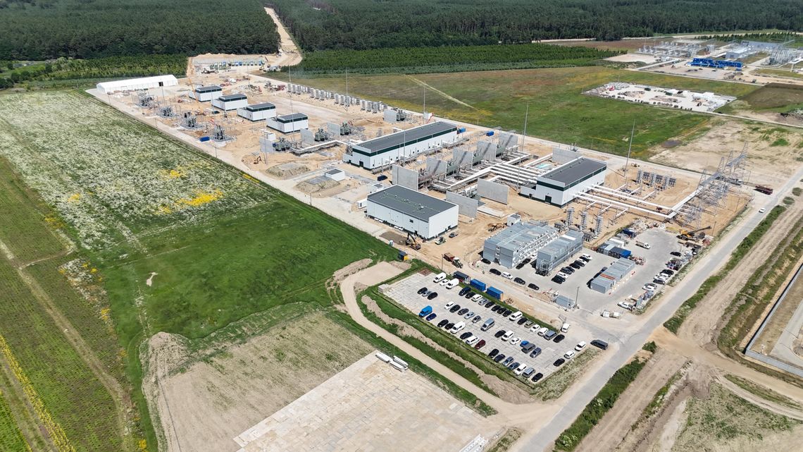 lądowa stacja elektroenergetyczna, Osieki Lęborskie