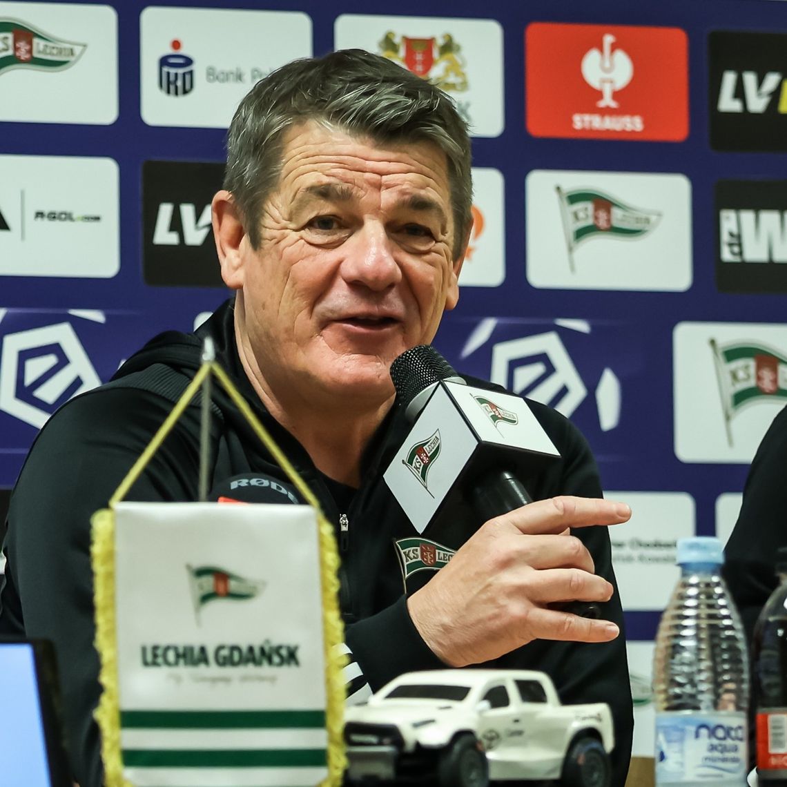 Prestiżowa nominacja dla trenera Lechii Gdańsk Johna Carvera