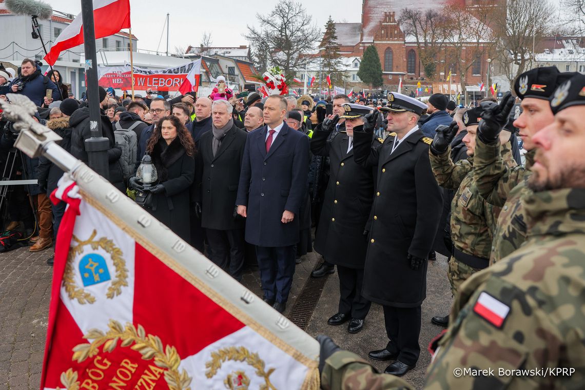 Prezydent Karol Nawrocki w Pucku na 106. rocznicy Zaślubin Polski z Morzem