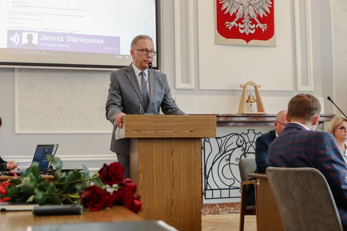 absolutorium dla prezydenta Starogardu Gdańskiego Janusza Stankowiaka