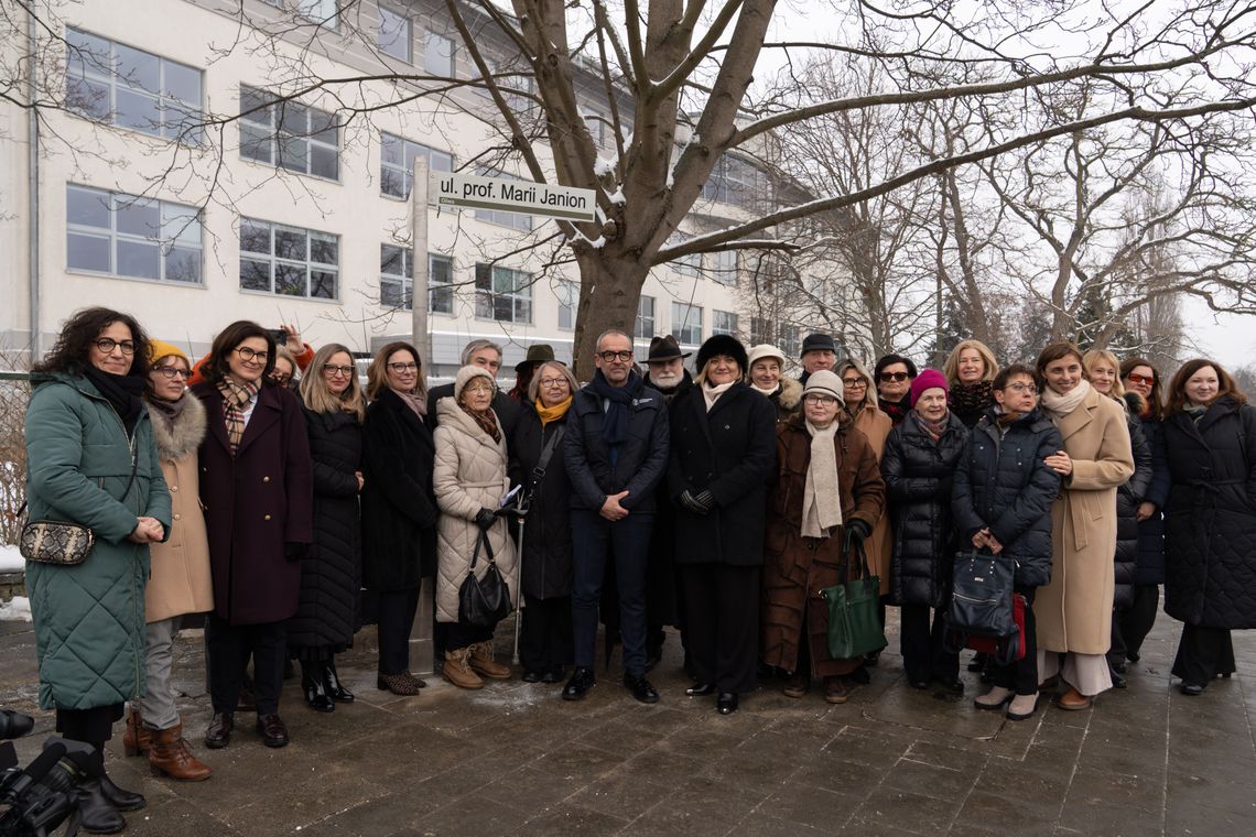 ul. Marii Janion w Gdańsku Oliwie przy kampusie UG