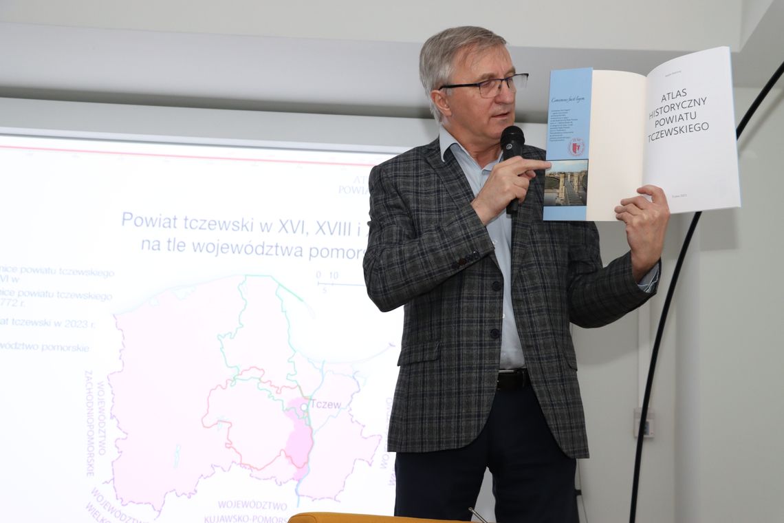 Bogdan Badziong, „Atlas historyczny powiatu tczewskiego”, promocja w Tczewie