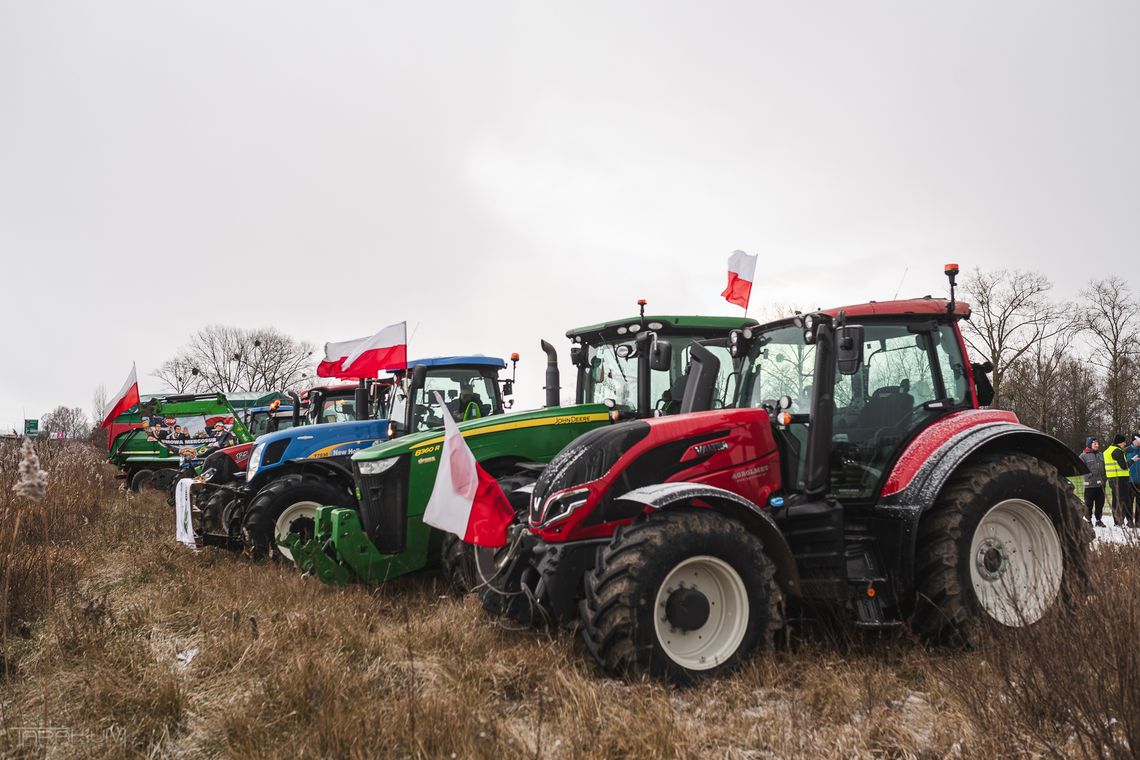protest rolników, Przejazdowo 2025