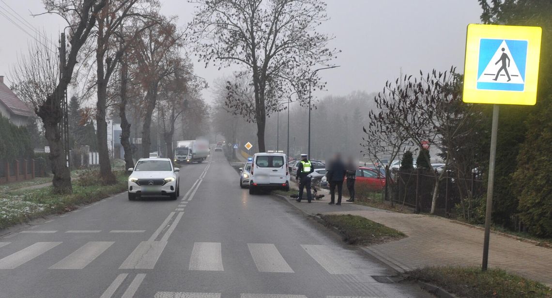 Pruszcz Gdański: 13-latek na hulajnodze elektrycznej potrącony na pasach Pruszcz Gdański: 13-latek na hulajnodze elektrycznej potrącony na pasach