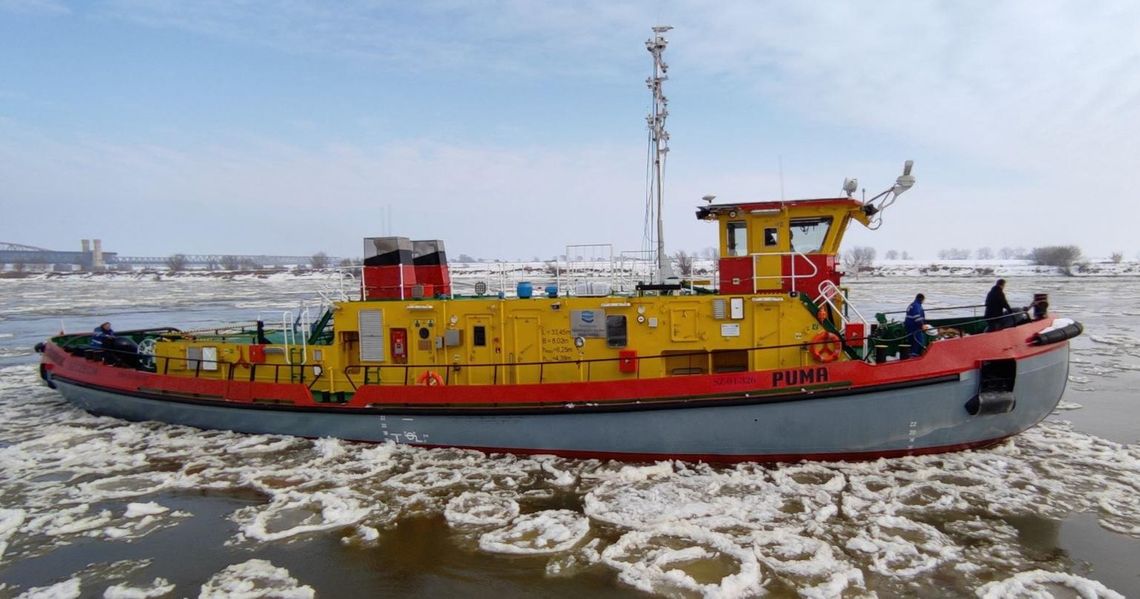 Przed nami silne mrozy. Flota lodołamaczy na Wiśle w pełnej gotowości Przed nami silne mrozy. Flota lodołamaczy na Wiśle w pełnej gotowości