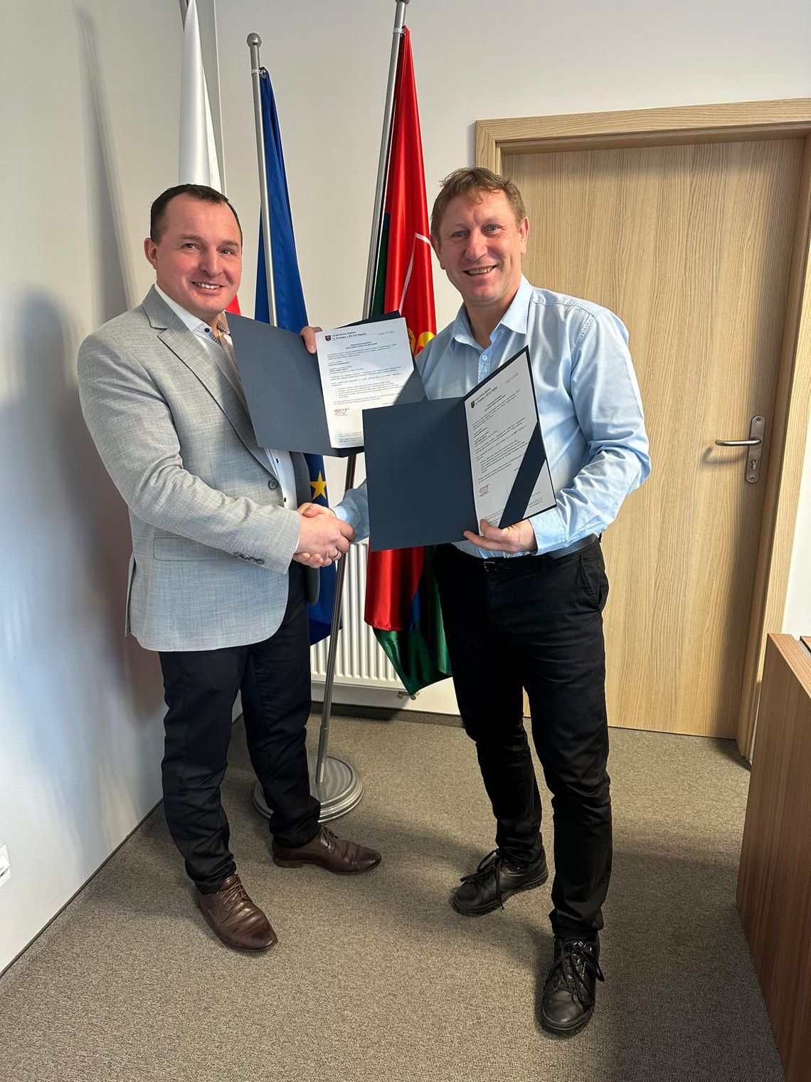 Przez jeden dzień był wójtem gminy Stężyca. To efekt charytatywnej licytacji