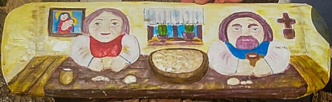 Irene Brzeska z Kożyczkowa, obraz "Kaszubski stół"