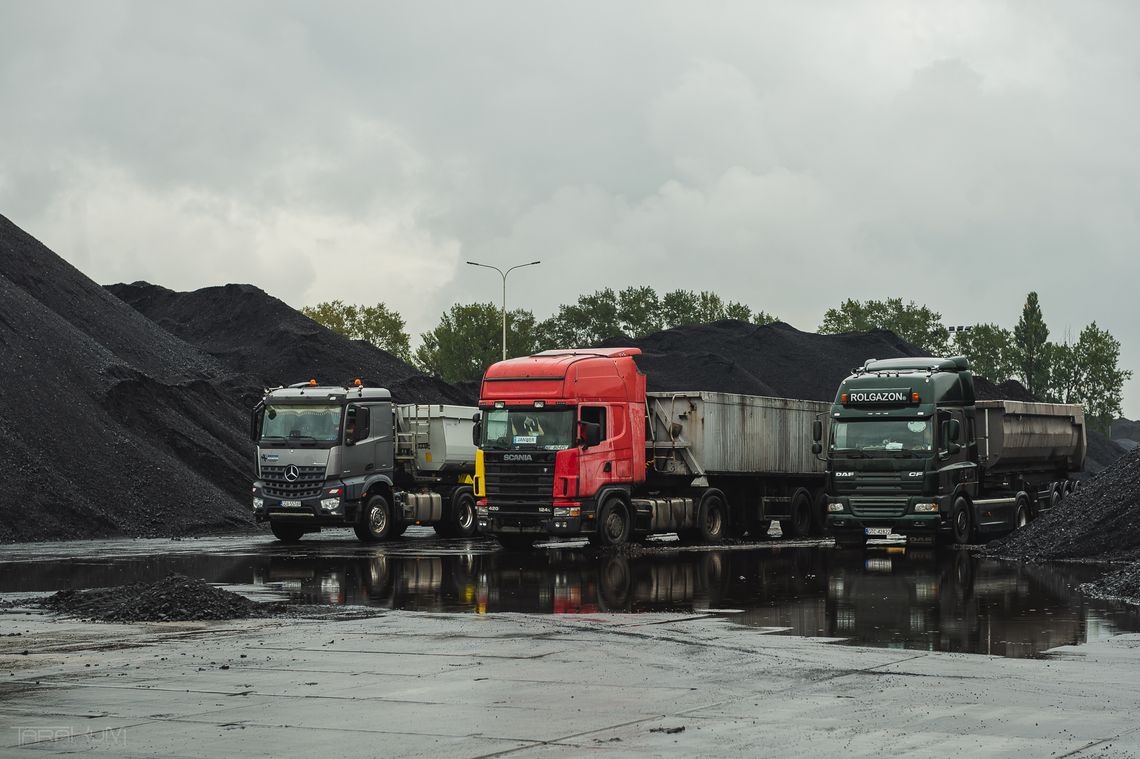 rozładunek węgla w Porcie Gdańsk