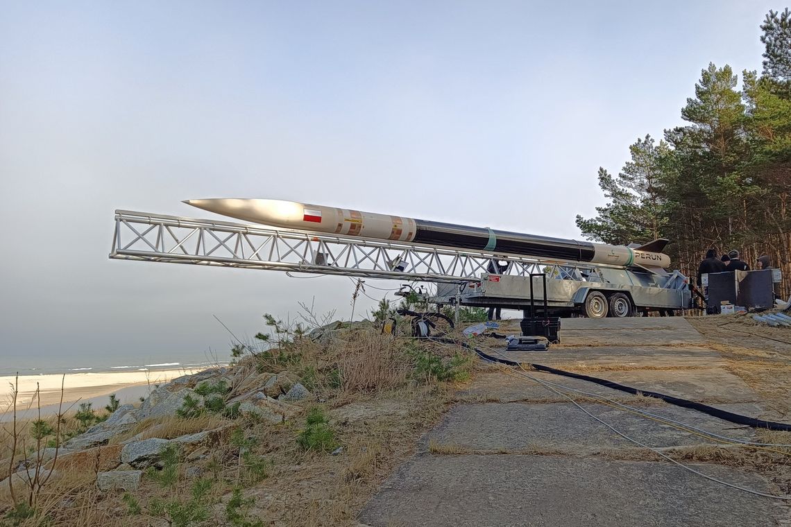 Rakieta Perun znów wystartuje z Ustki. SpaceForest odlicza dni do trzeciej misji Rakieta Perun znów wystartuje z Ustki. SpaceForest odlicza dni do trzeciej misji