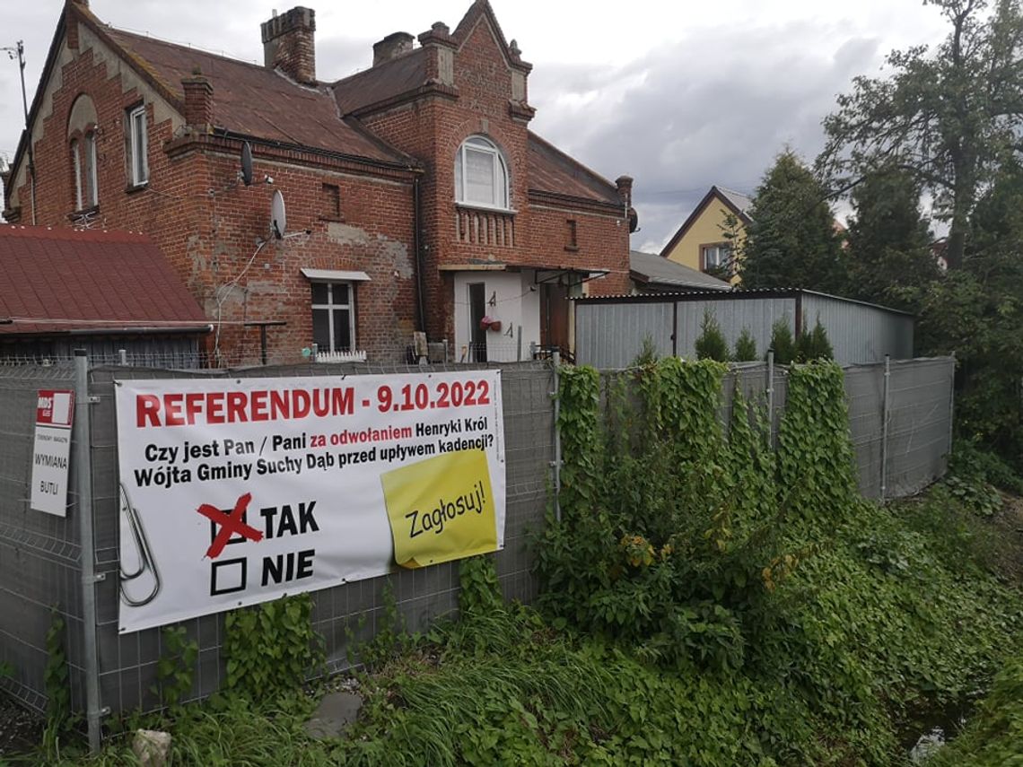 referendum w gminie Suchy Dąb