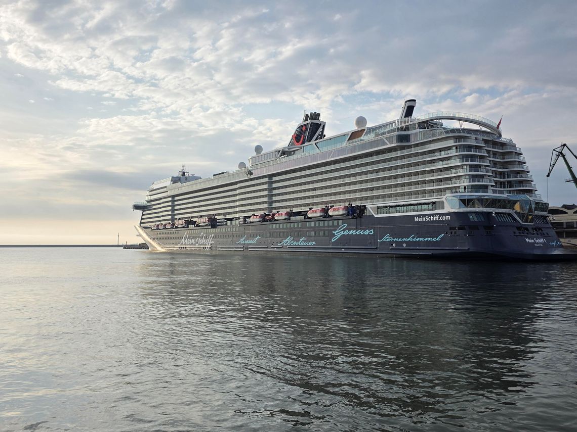 wycieczkowiec Mein Schiff 1, Port Gdynia