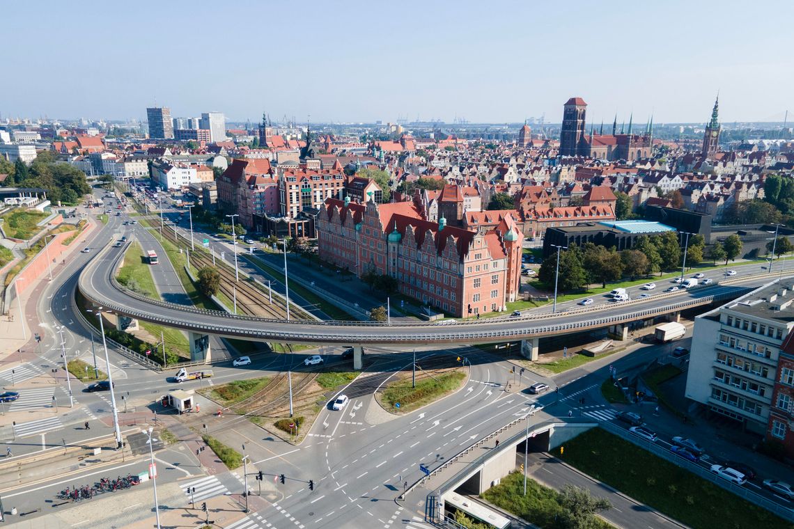 Będzie remont estakady w sercu Gdańska. Prace bez wyłączania ruchu
