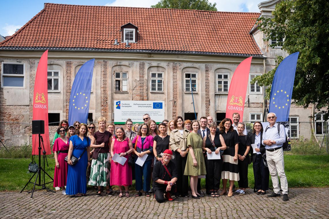 Remont nowej siedziby Domu Literatury w Gdańsku bliżej końca. Finał kolejnego etapu prac