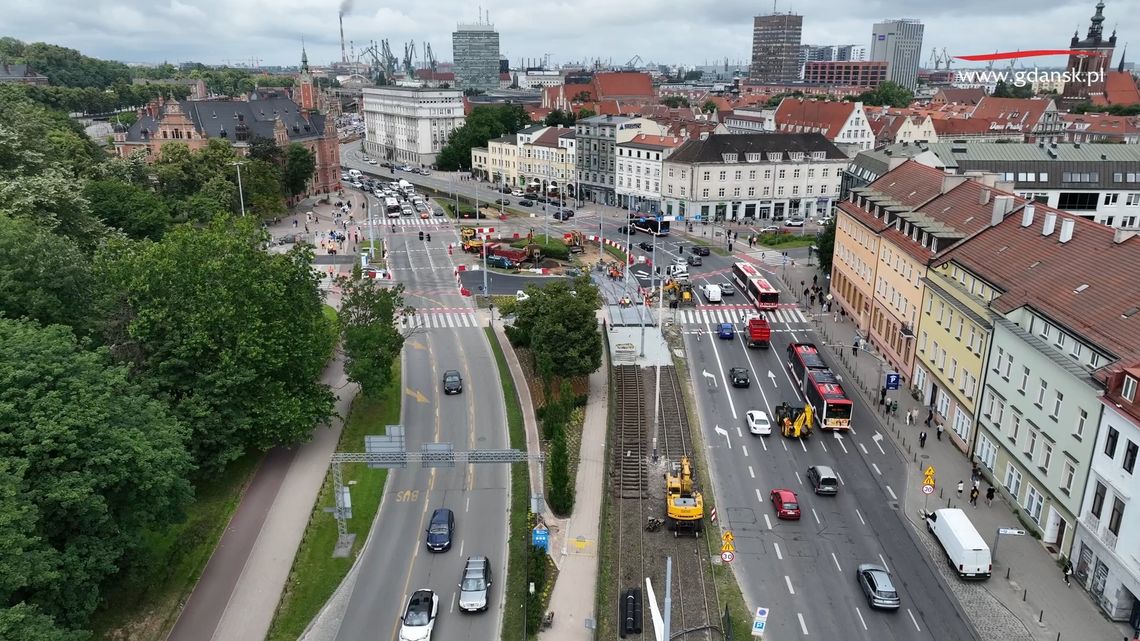 Remont Węzła Hucisko. Kierowcy znów pojadą przez skrzyżowanie, ale to nie koniec utrudnień Remont Węzła Hucisko w Gdańsku. Kierowcy znów pojadą przez skrzyżowanie