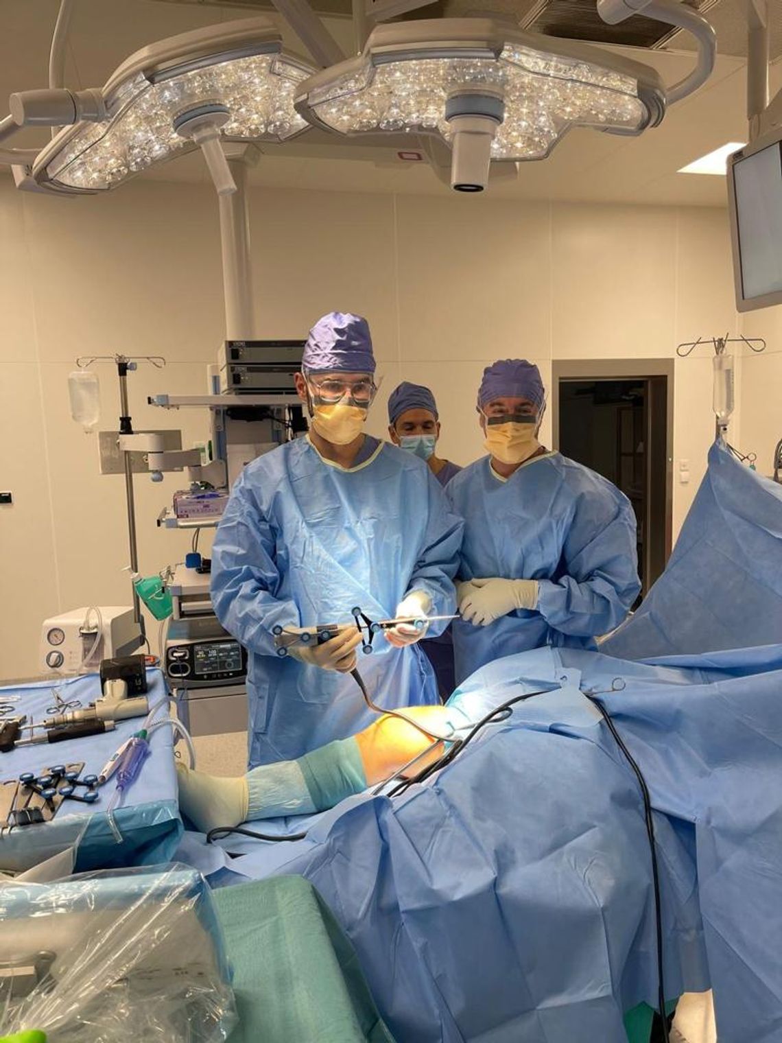 operacja kolana przy użyciu robota w szpitalu w Wejherowie