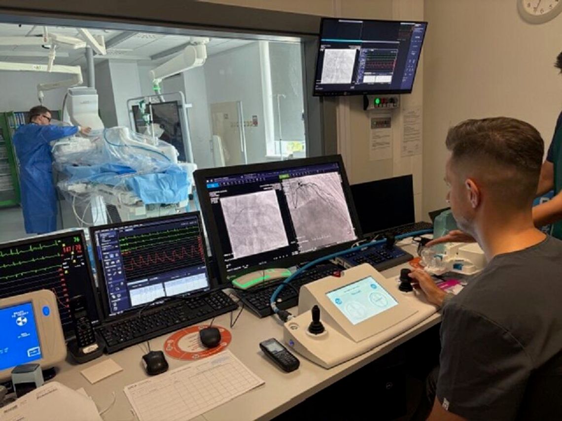 rlatforma R-One/R-One+ firmy Robocath, UCK w Gdańsku