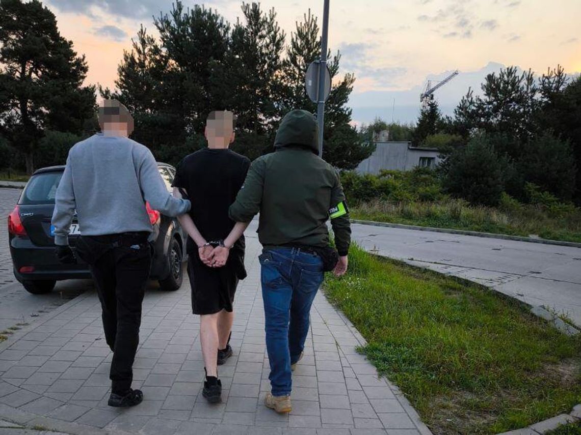zatrzymanie sprawcy rozboju w Gdyni