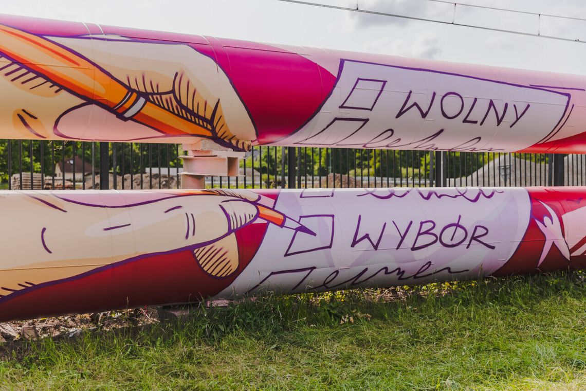 „Rural”, czyli rury jak murale. Kolorowa galeria sztuki w Gdańsku