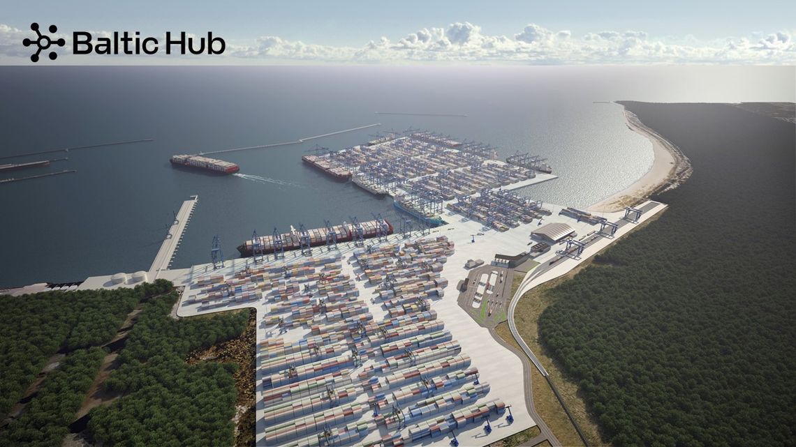 Rusza ogromna inwestycja Baltic Hub. Powstanie kolejny terminal 