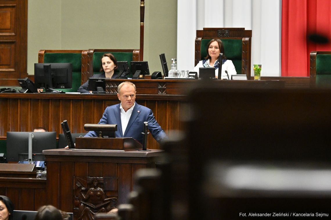 Rząd Donalda Tuska z wotum zaufania. Rekonstrukcja gabinetu jeszcze w lipcu