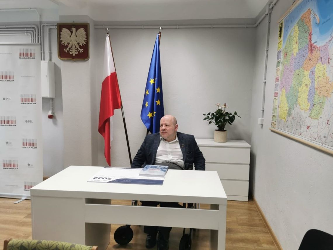 Senator Jan Filip Libicki z Koalicji Polskiej otworzył biuro w Tczewie
