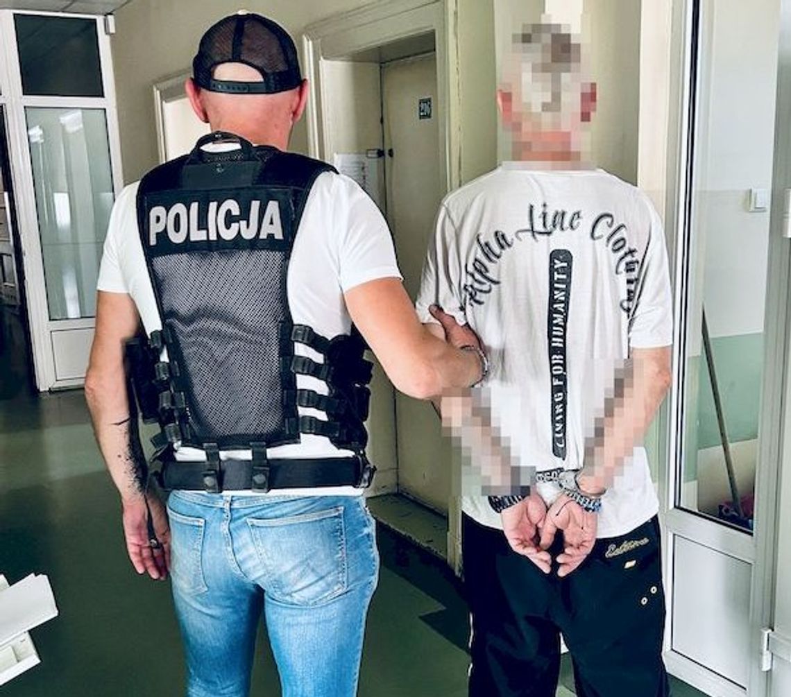 mężczyzna zatrzymany w Słupsku do odbycia kary 500 dni więzienia