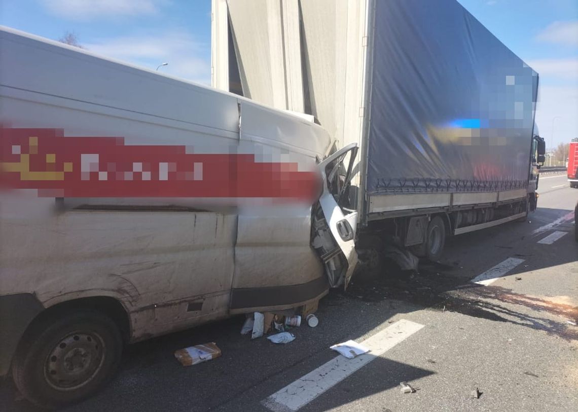 śmiertelny wypadek na S6 w Straszynie