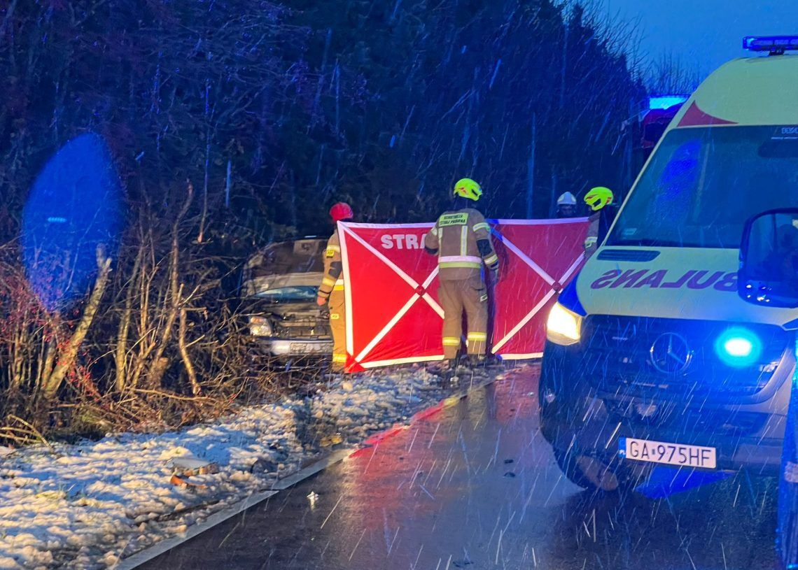 śmiertelny wypadek, Gąska