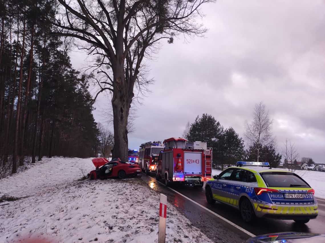 śmiertelny wypadek w Dąbrowie